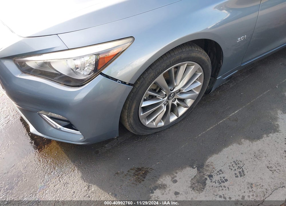 2018 INFINITI Q50 3.0T LUXE VIN: JN1EV7AP6JM352444