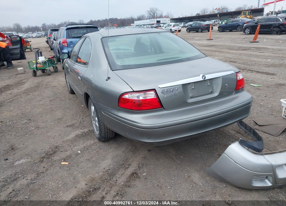 2004 MERCURY SABLE LS PREMIUM VIN: 1MEFM55S74A615505