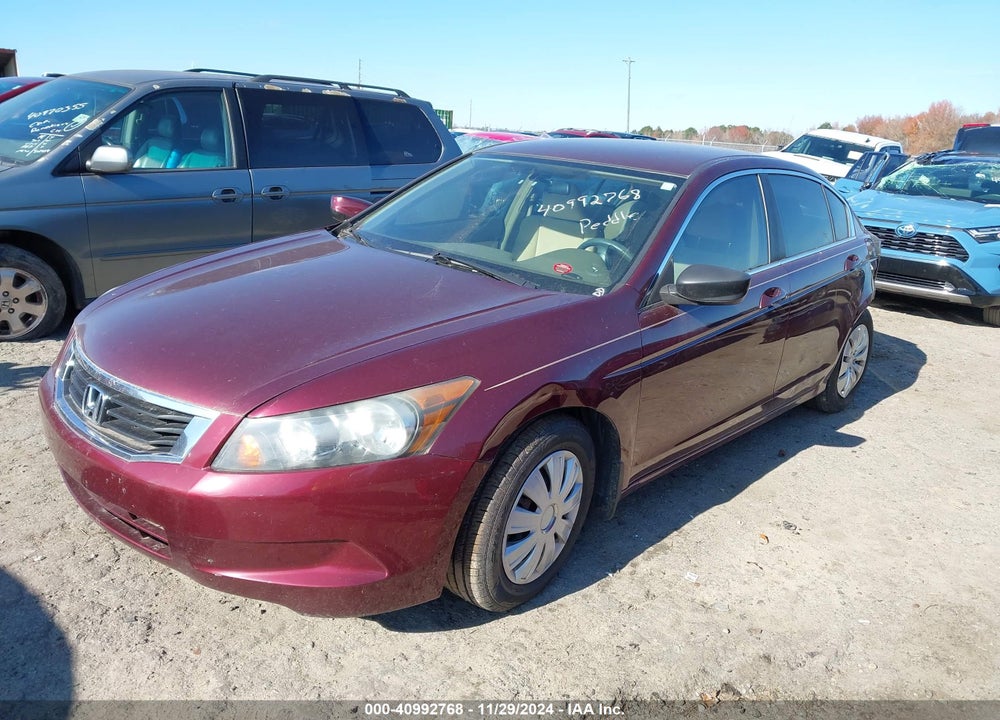 2009 HONDA ACCORD 2.4 LX VIN: 1HGCP26399A140661