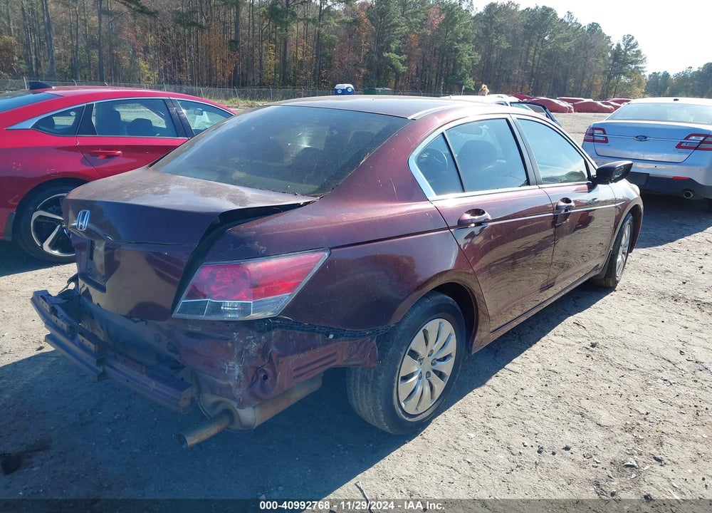 2009 HONDA ACCORD 2.4 LX VIN: 1HGCP26399A140661
