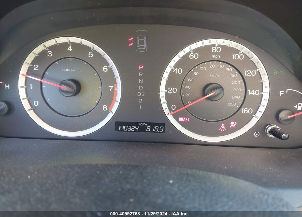 2009 HONDA ACCORD 2.4 LX VIN: 1HGCP26399A140661