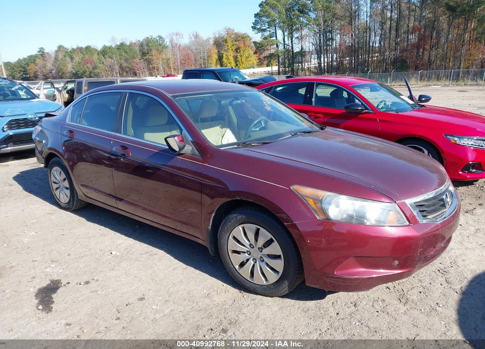2009 HONDA ACCORD 2.4 LX VIN: 1HGCP26399A140661