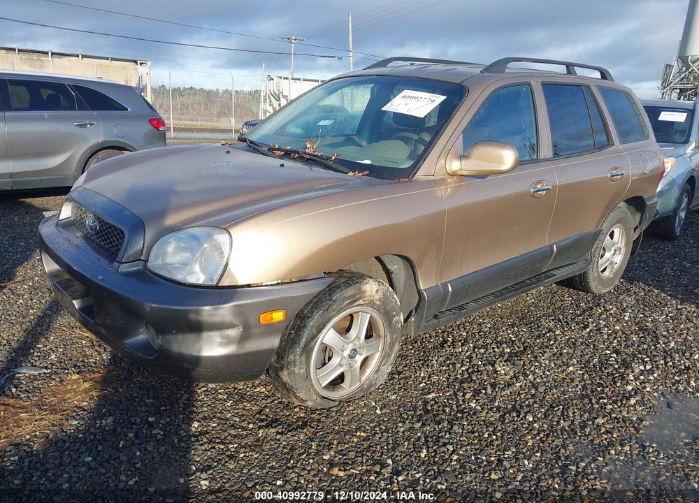 2003 HYUNDAI SANTA FE GLS/LX VIN: KM8SC13E33U554722