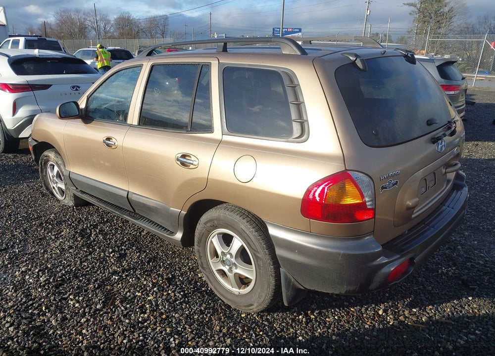 2003 HYUNDAI SANTA FE GLS/LX VIN: KM8SC13E33U554722