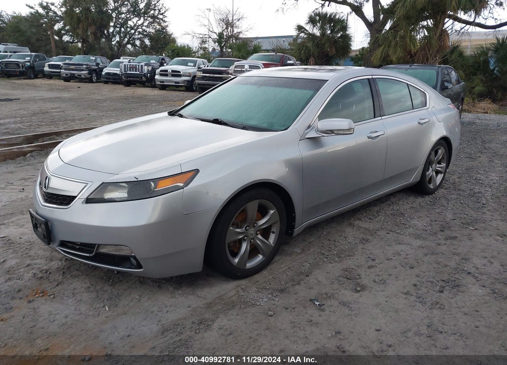 2012 ACURA TL VIN: 19UUA9F23CA004880