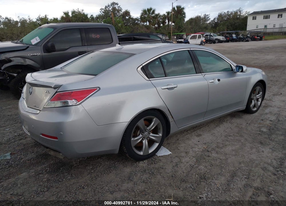 2012 ACURA TL VIN: 19UUA9F23CA004880