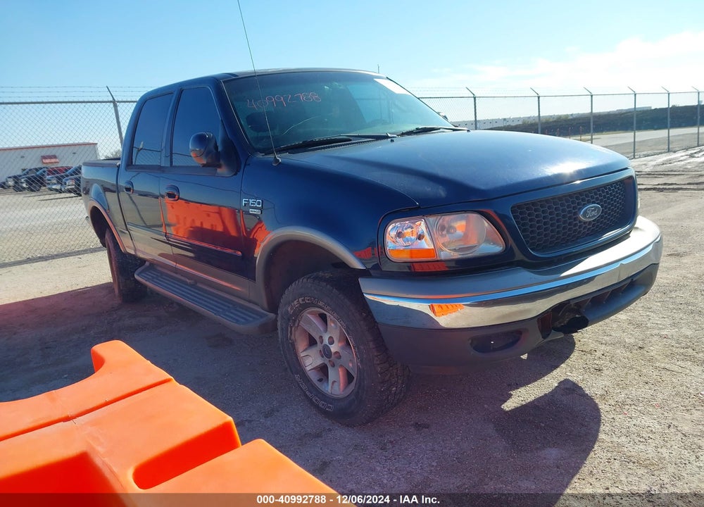 2002 FORD F-150 LARIAT/XLT VIN: 1FTRW08L72KB17344