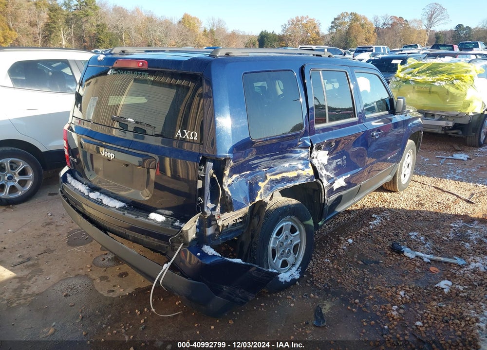2014 JEEP PATRIOT SPORT VIN: 1C4NJRBB6ED771729