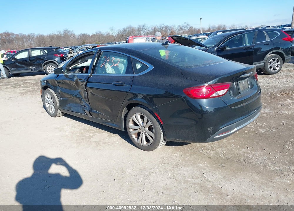 2016 CHRYSLER 200 LIMITED PLATINUM VIN: 1C3CCCABXGN191322