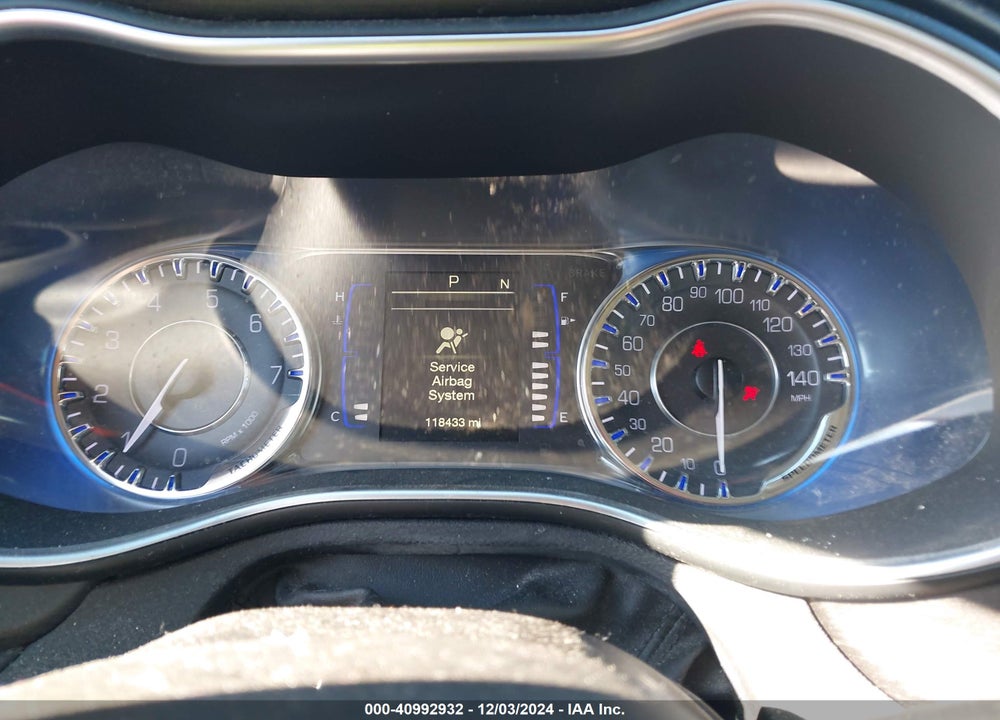 2016 CHRYSLER 200 LIMITED PLATINUM VIN: 1C3CCCABXGN191322