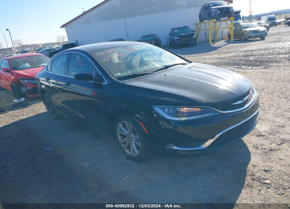 2016 CHRYSLER 200 LIMITED PLATINUM VIN: 1C3CCCABXGN191322