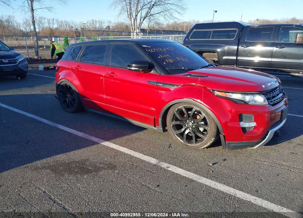 2013 LAND ROVER RANGE ROVER EVOQUE PURE VIN: SALVT2BGXDH778731