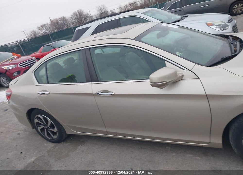 2016 HONDA ACCORD EX-L VIN: 1HGCR2F82GA120819