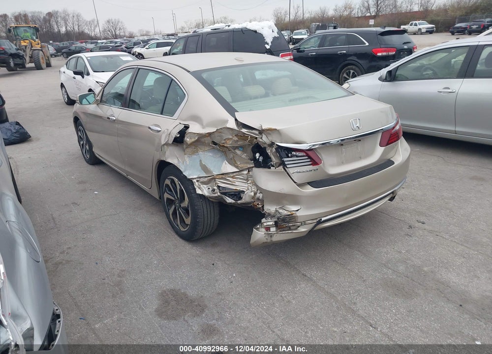 2016 HONDA ACCORD EX-L VIN: 1HGCR2F82GA120819