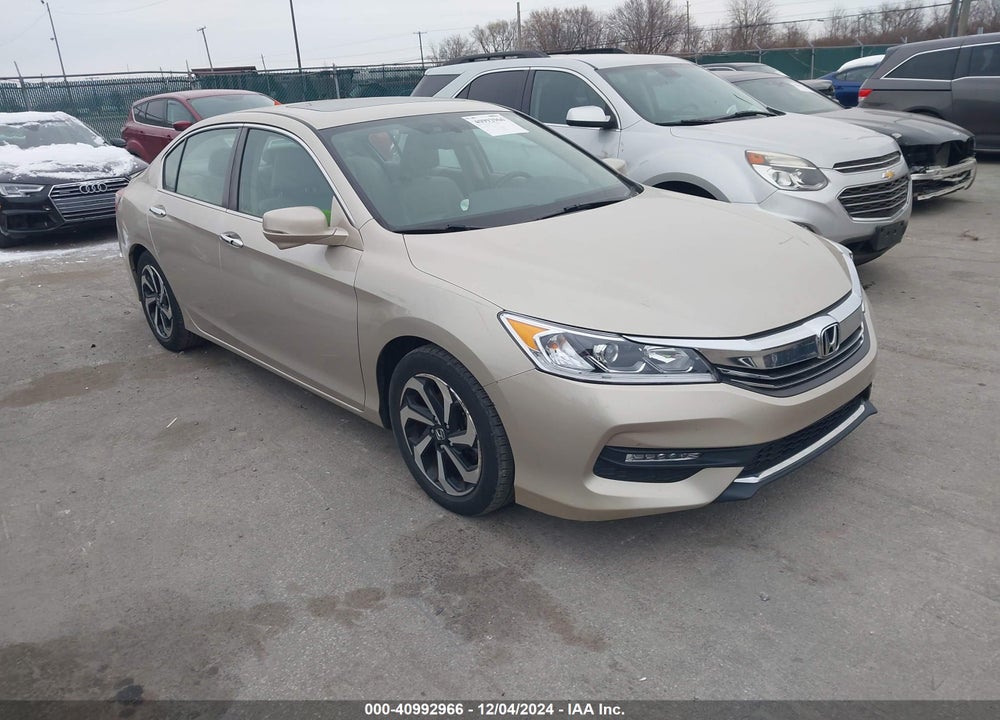 2016 HONDA ACCORD EX-L VIN: 1HGCR2F82GA120819