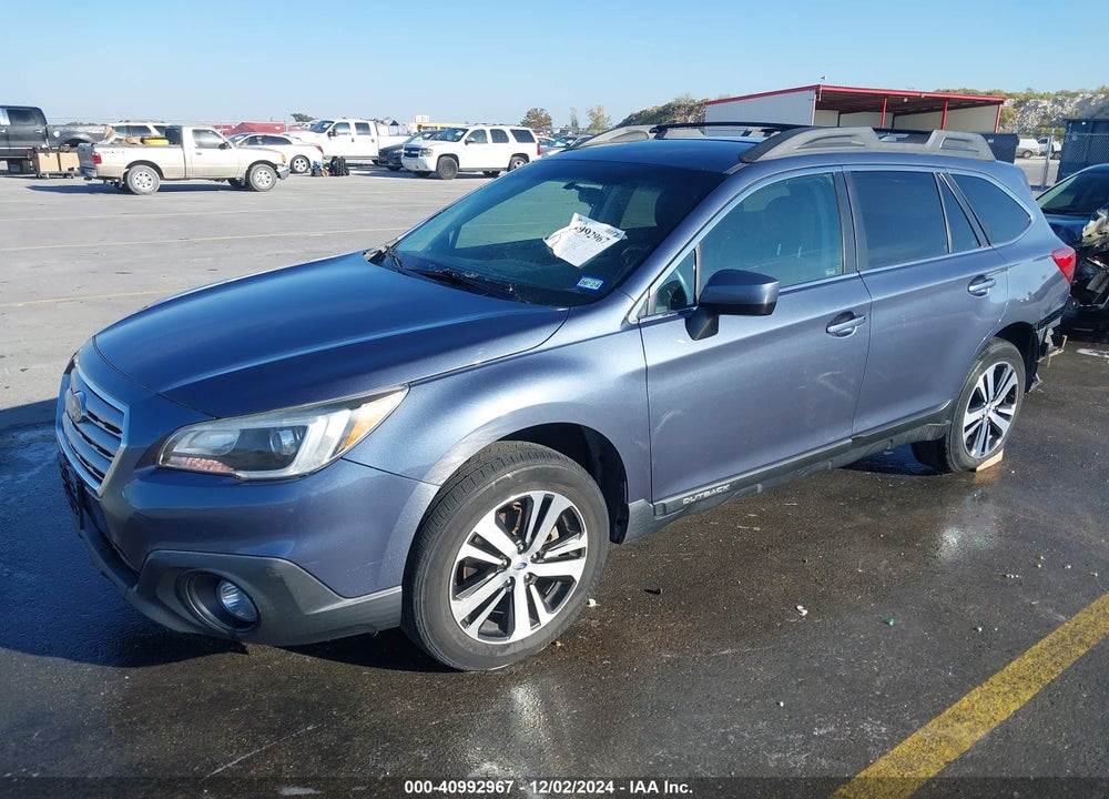 2017 SUBARU OUTBACK 2.5I PREMIUM VIN: 4S4BSACCXH3392957