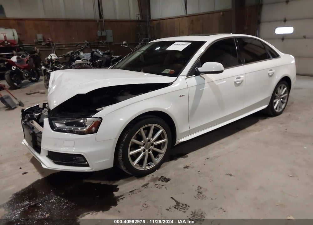 2016 AUDI A4 2.0T PREMIUM VIN: WAUBFAFL4GN009387