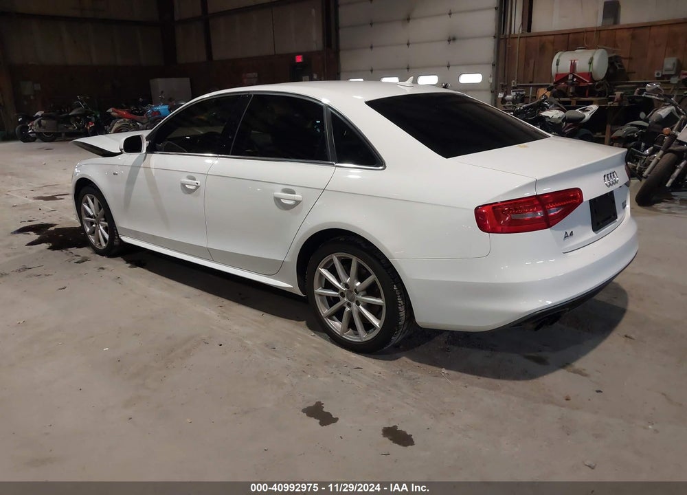 2016 AUDI A4 2.0T PREMIUM VIN: WAUBFAFL4GN009387