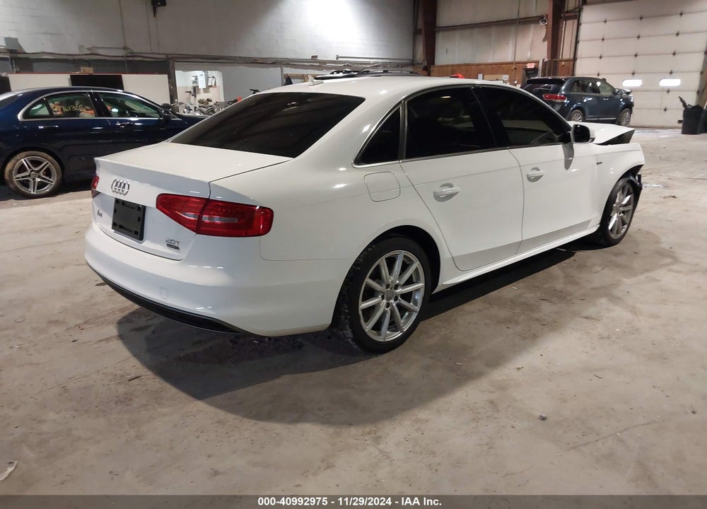 2016 AUDI A4 2.0T PREMIUM VIN: WAUBFAFL4GN009387