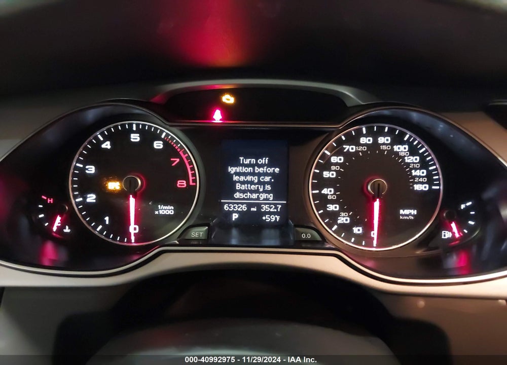 2016 AUDI A4 2.0T PREMIUM VIN: WAUBFAFL4GN009387