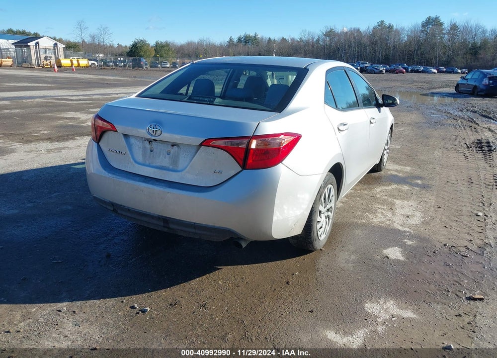2017 TOYOTA COROLLA LE VIN: 2T1BURHE1HC886073