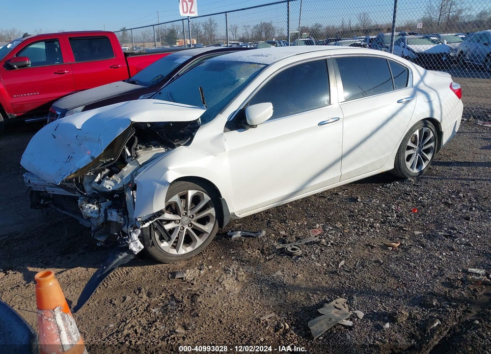 2013 HONDA ACCORD SPORT VIN: 1HGCR2F52DA081179