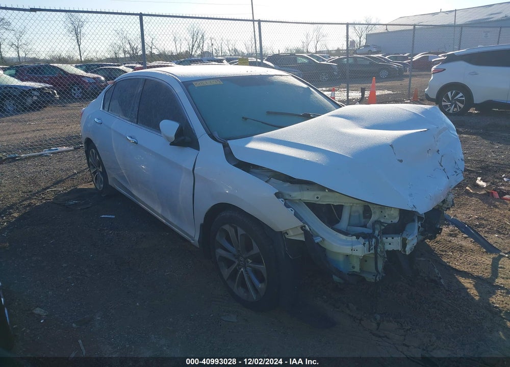 2013 HONDA ACCORD SPORT VIN: 1HGCR2F52DA081179