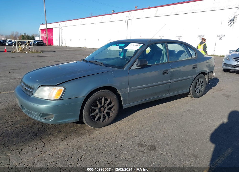2002 SUBARU LEGACY L VIN: 4S3BE635X27214833