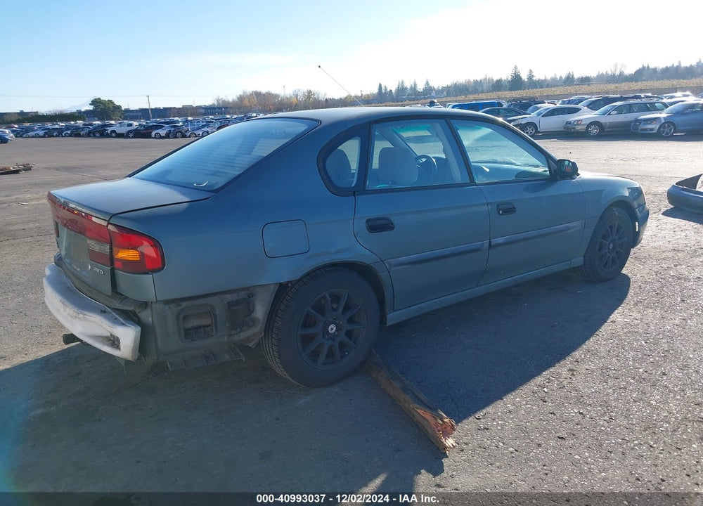 2002 SUBARU LEGACY L VIN: 4S3BE635X27214833