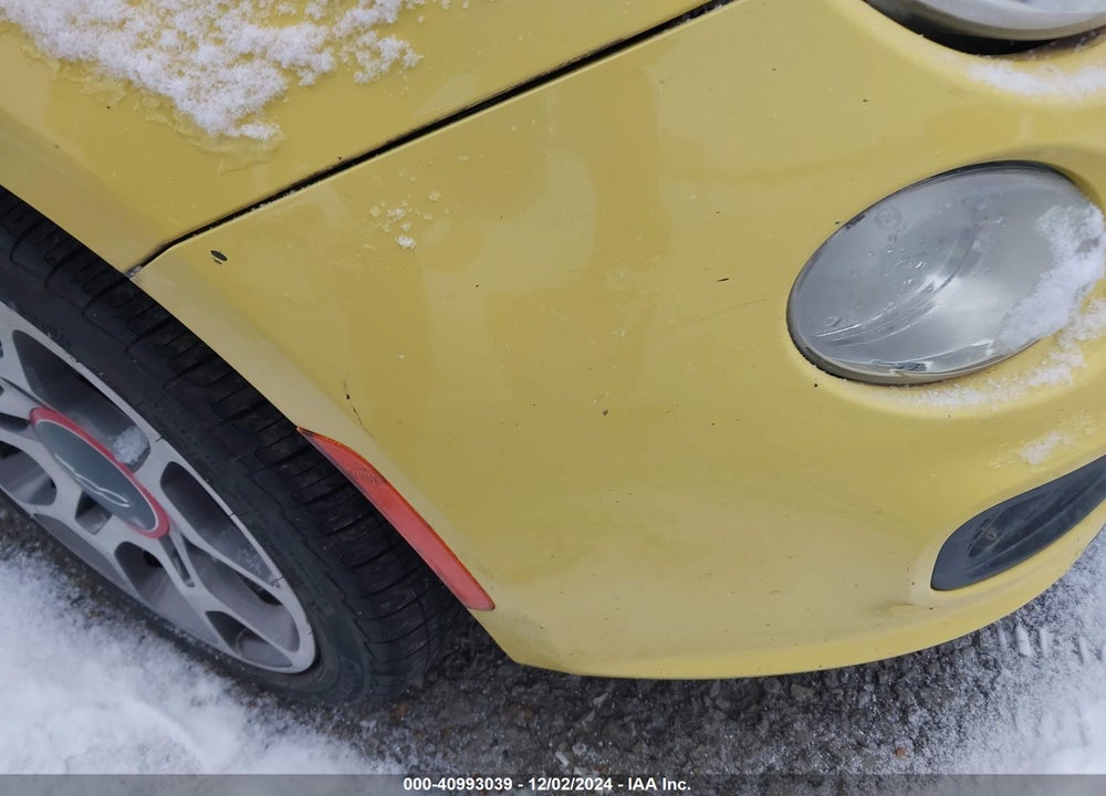 2012 FIAT 500 VIN: 3C3CFFBR9CT122880