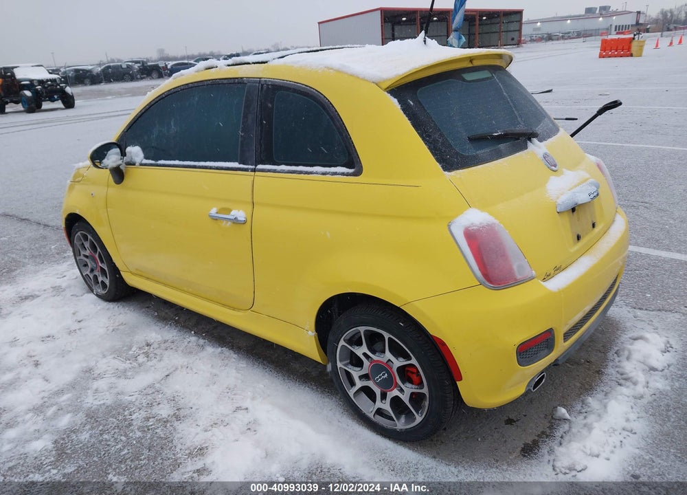 2012 FIAT 500 VIN: 3C3CFFBR9CT122880
