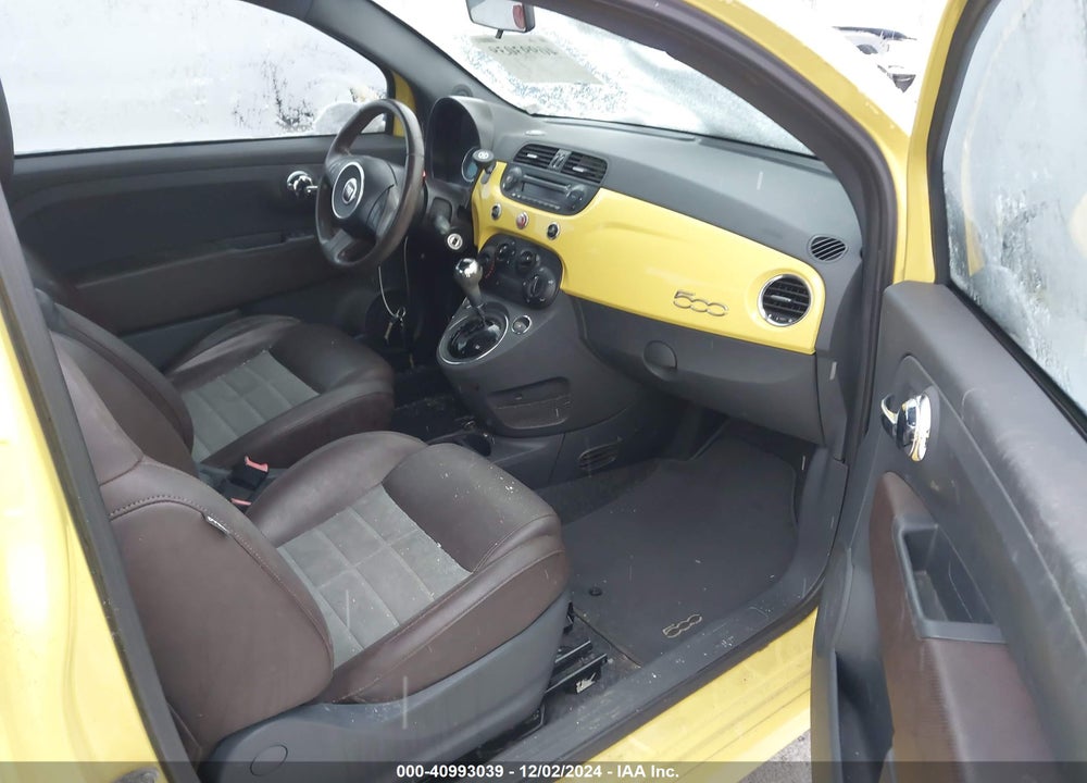 2012 FIAT 500 VIN: 3C3CFFBR9CT122880