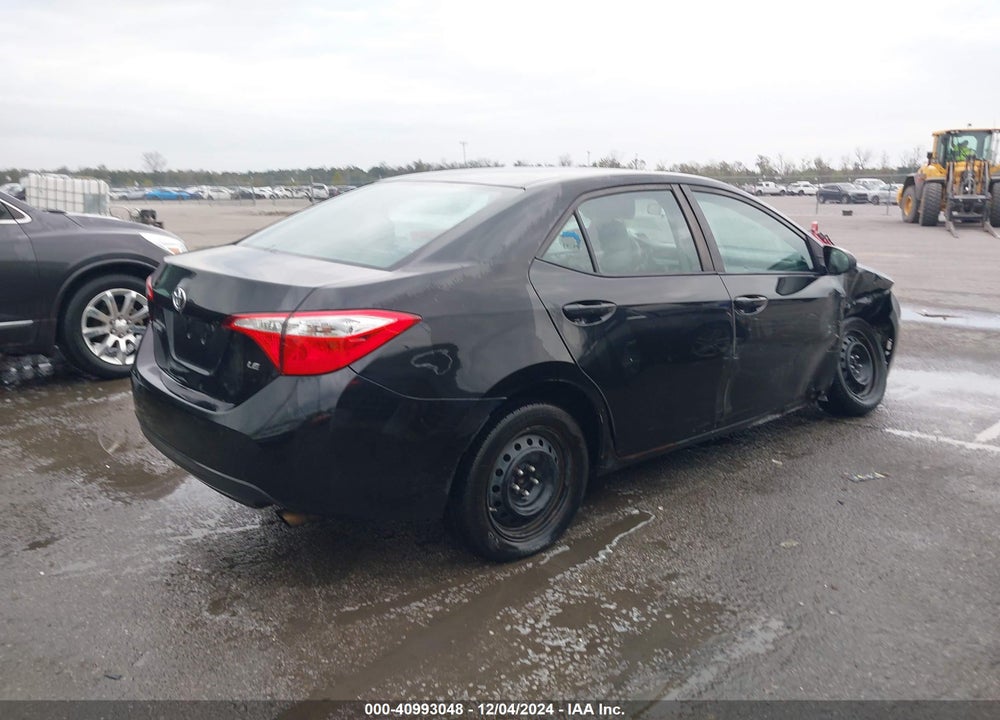 2016 TOYOTA COROLLA LE VIN: 5YFBURHE7GP488736