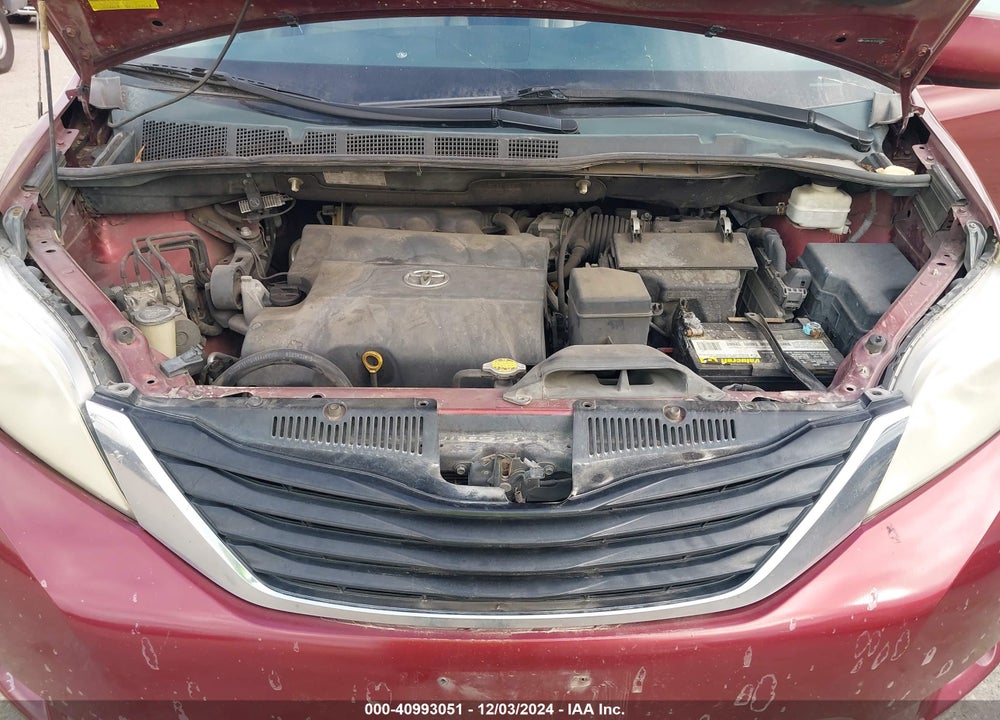 2011 TOYOTA SIENNA LE V6 VIN: 5TDKK3DC5BS097964