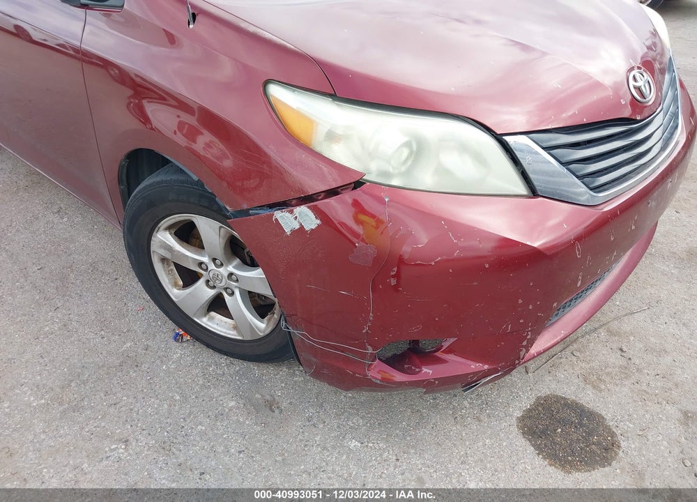 2011 TOYOTA SIENNA LE V6 VIN: 5TDKK3DC5BS097964