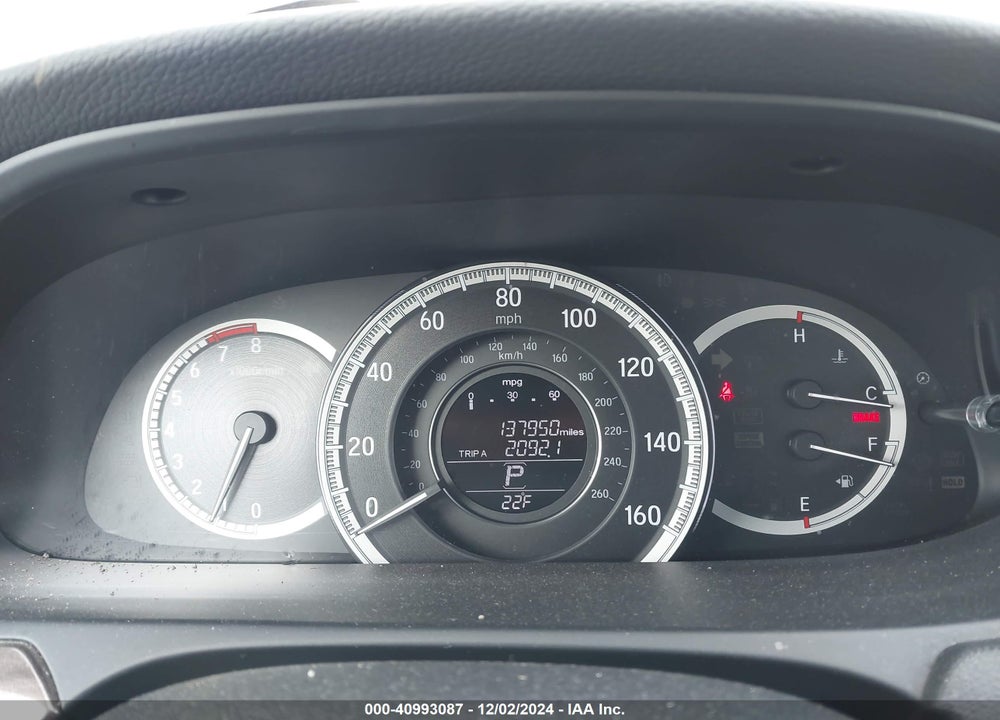 2016 HONDA ACCORD VIN: 1HGCR2F87GA159163
