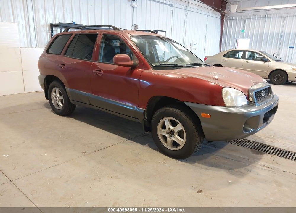 2002 HYUNDAI SANTA FE GLS/LX VIN: KM8SC73D12U197078