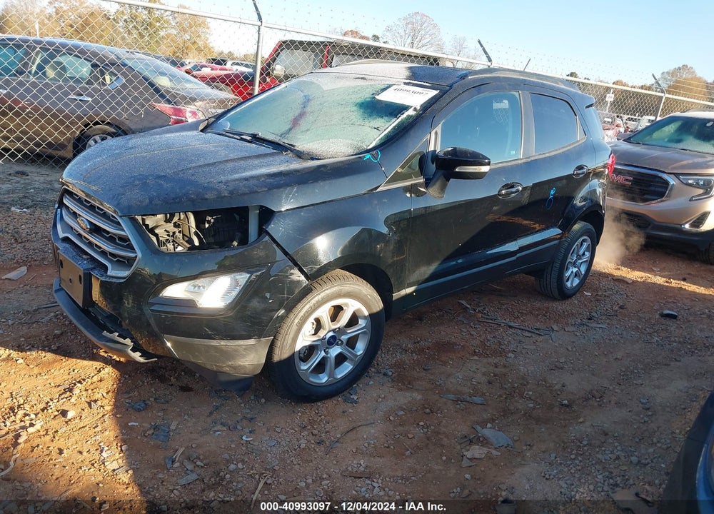 2018 FORD ECOSPORT SE VIN: MAJ6P1UL1JC199484