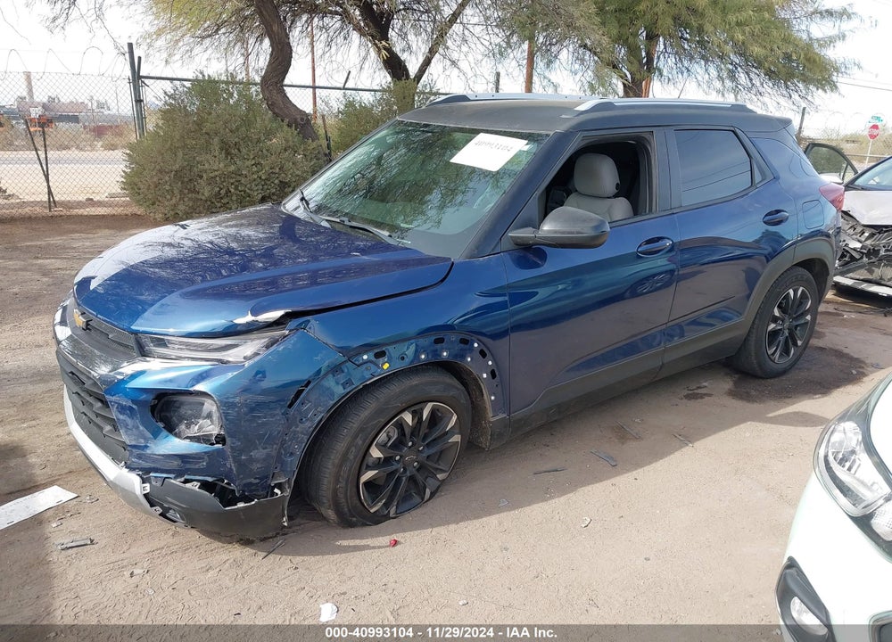 2021 CHEVROLET TRAILBLAZER FWD LT VIN: KL79MPSL0MB145946