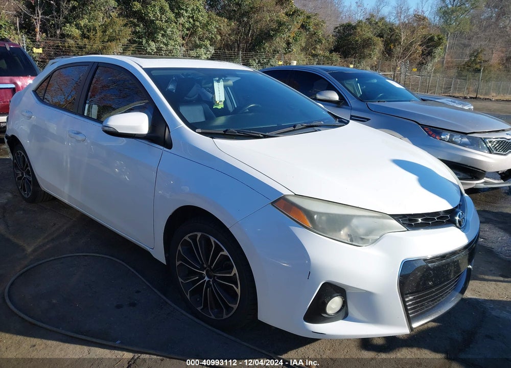 2015 TOYOTA COROLLA L/LE/LE PLS/PRM/S/S PLS VIN: 2T1BURHE1FC331041