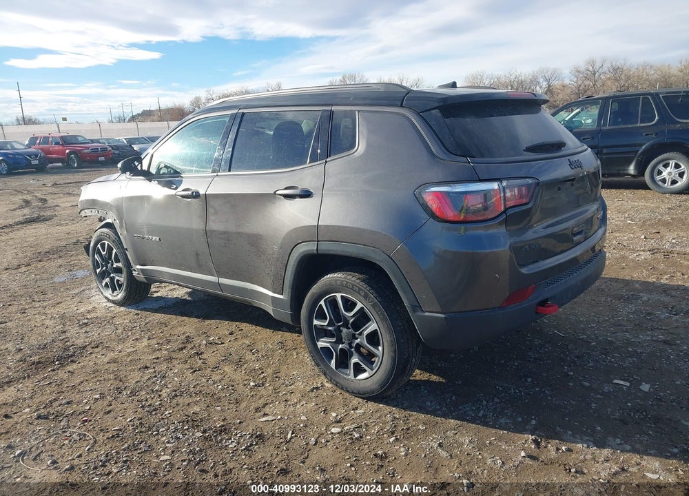 2019 JEEP COMPASS TRAILHAWK 4X4 VIN: 3C4NJDDBXKT620074