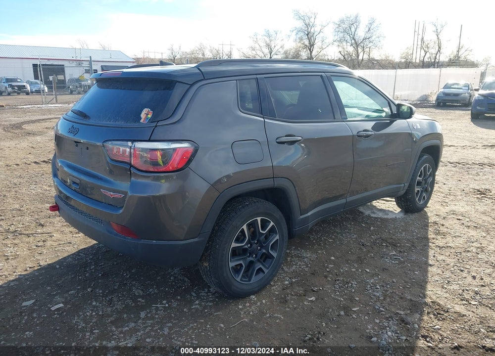 2019 JEEP COMPASS TRAILHAWK 4X4 VIN: 3C4NJDDBXKT620074