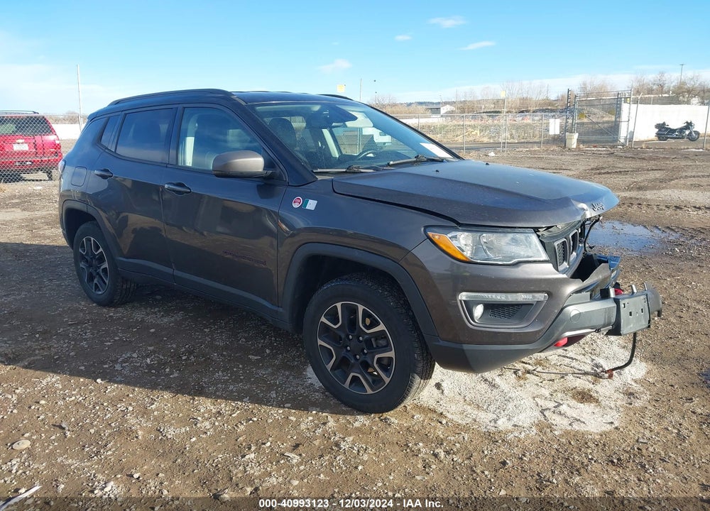 2019 JEEP COMPASS TRAILHAWK 4X4 VIN: 3C4NJDDBXKT620074