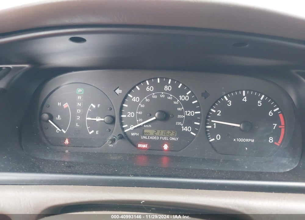 1999 TOYOTA CAMRY LE VIN: 4T1BG22K3XU606566