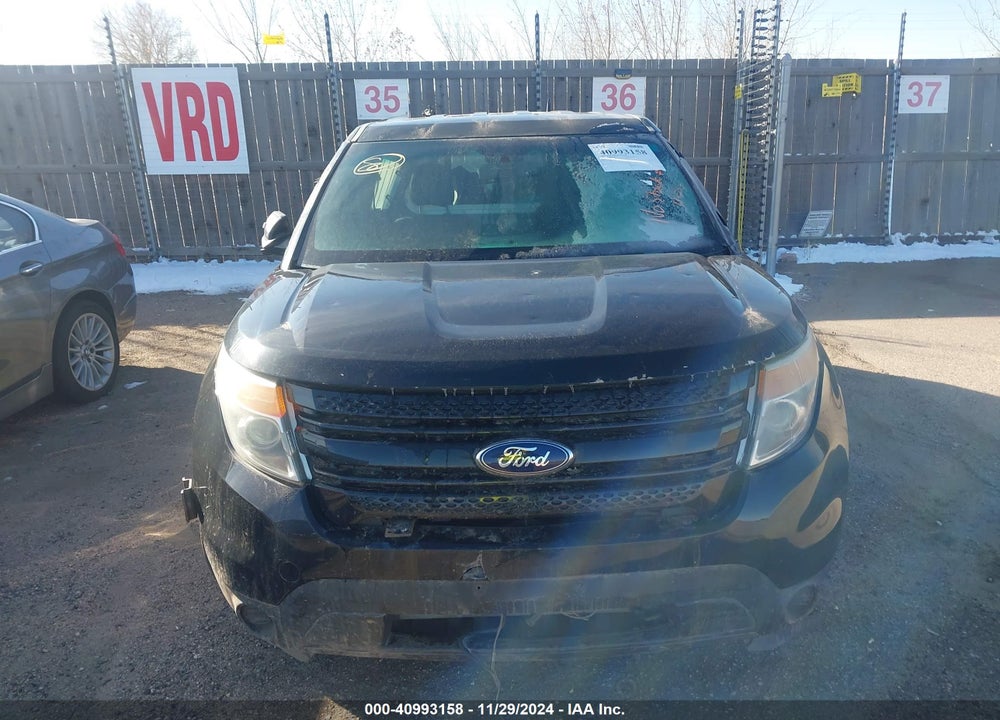 2013 FORD UTILITY POLICE INTERCEPTOR VIN: 1FM5K8AR6DGA63897