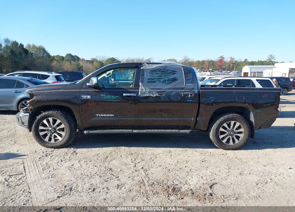 2018 TOYOTA TUNDRA LIMITED 5.7L V8 VIN: 5TFHW5F14JX717993