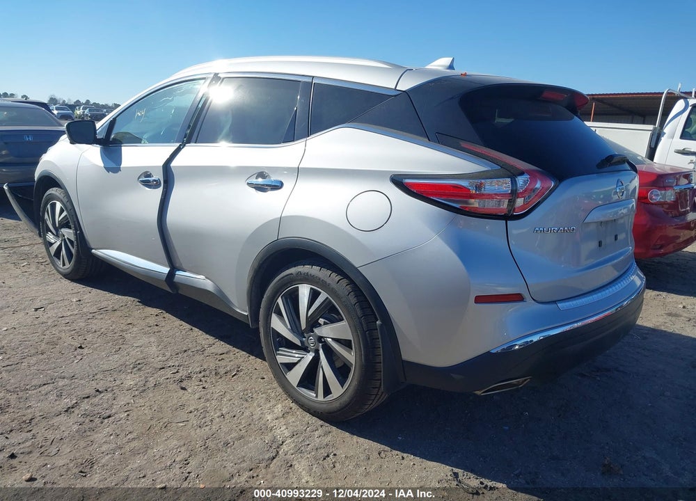 2018 NISSAN MURANO PLATINUM VIN: 5N1AZ2MH0JN177699