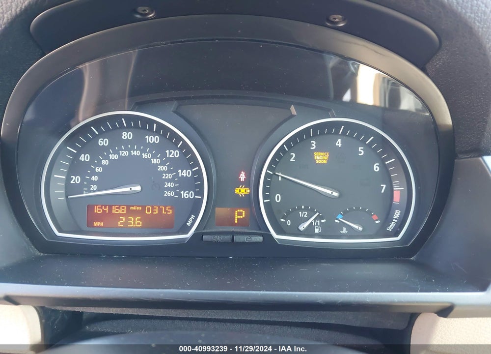 2009 BMW X3 XDRIVE30I VIN: WBXPC93419WJ28382
