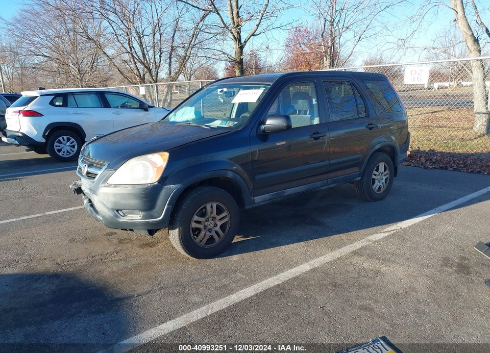 2002 HONDA CR-V EX VIN: JHLRD78892C004048
