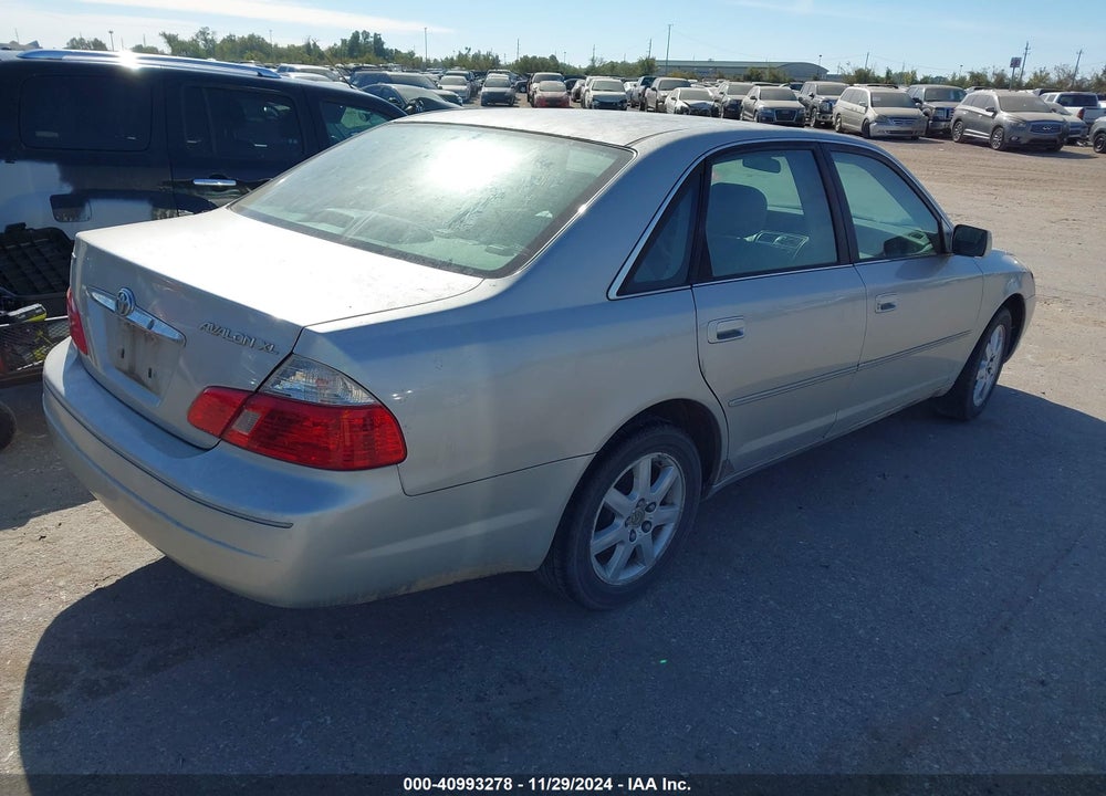 2004 TOYOTA AVALON XL VIN: 4T1BF28B94U384105
